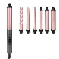 SET ARRICCIACAPELLI 7IN1 FERRO PROFESSIONALE INTERCAMBIABILE STRUMENTO PER STYLING CAPELLI