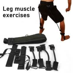 SET BANDE ELASTICHE PER QUADRICIPITI FORZA ESPLOSIVA VERTICAL JUMP SALTO IN ALTO