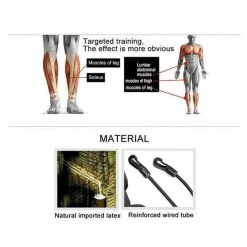 SET BANDE ELASTICHE PER QUADRICIPITI FORZA ESPLOSIVA VERTICAL JUMP SALTO IN ALTO