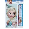 SET CANCELLERIA PER SCUOLA FROZEN ANNA E ELSA MATERIALE DIDATTICO BAMBINI 6 PZ