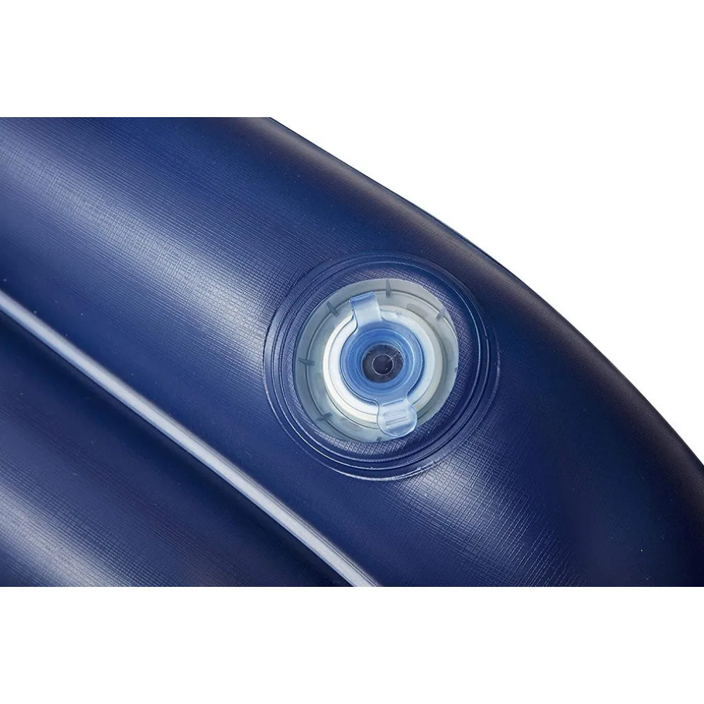 SET CANOTTO GONFIABILE GOMMONE TRECK X1 228X121X36CM CON REMI POMPA PEDALE 61083