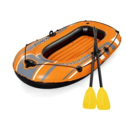 SET CANOTTO KONDOR 1000 CON REMI GOMMONE GONFIABILE 155X93CM PER 1 PERSONA 61078