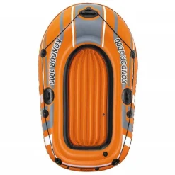 SET CANOTTO KONDOR 1000 CON REMI GOMMONE GONFIABILE 155X93CM PER 1 PERSONA 61078