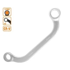 SET CHIAVE FISSA POLIGONALE DOPPIA A U DA 11-13MM CROMATA CHROME VANADIUM 97692