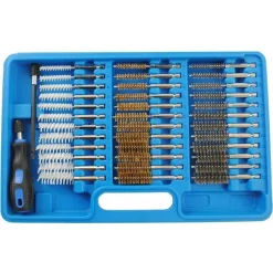 SET COMPLETO DI 38 SCOVOLI PER LA PULIZIA E LA SBAVATURA DI CILINDRI BOCCOLE