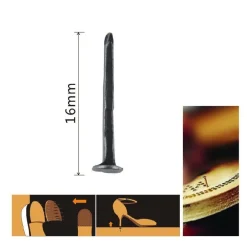 SET CONFEZIONE 60GR CHIODI PER SCARPE 16 MM NERI PER RIPARAZIONI CALZOLAIO 90888