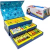 SET DA COLORARE VALIGETTA CON COLORI BAMBINI TOPOLINO CASSETTI KIT DISEGNO PITTURA 951731