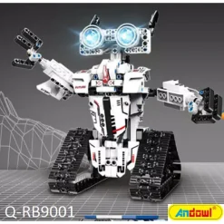 SET DA 467PZ COSTRUZIONE ROBOT RICARICABILE TELECOMANDATO BLUETOOTH APP Q-RB9001