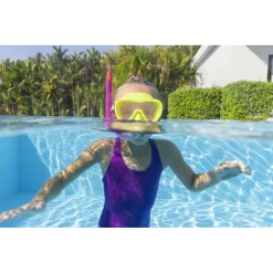 SET DA SNORKELING BAMBINI FLAPPER MASCHERA BOCCAGLIO PINNE 3-6 ANNI 2 COL 25039