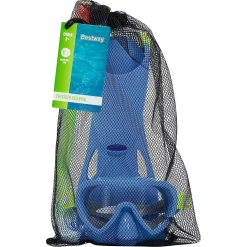 SET DA SNORKELING BAMBINI FLAPPER MASCHERA BOCCAGLIO PINNE 3-6 ANNI 2 COL 25039