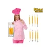 SET DI 8 ATTREZZI BISTURI PER MODELING CAKE DESIGN TORTA DOLCE PASTA DI ZUCCHERO