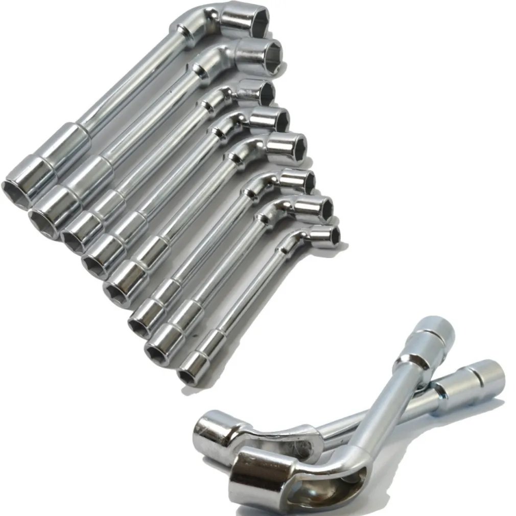 SET DI 8 CHIAVI A PIPA ESAGONALI 8 - 22mm CHIAVI BUSSOLA 8 10 11 12 13 14 17 19