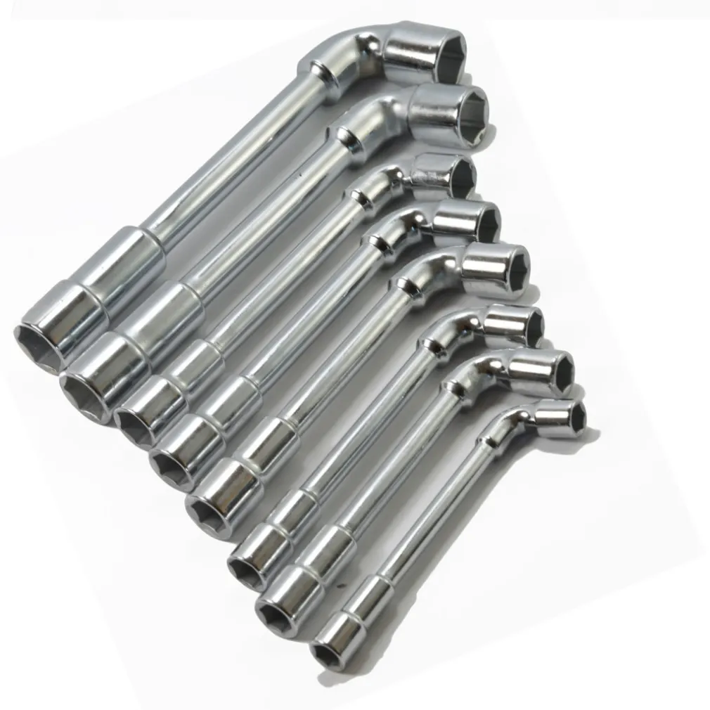 SET DI 8 CHIAVI A PIPA ESAGONALI 8 - 22mm CHIAVI BUSSOLA 8 10 11 12 13 14 17 19