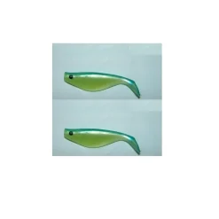 SET DI 2 ESCHE ARTIFICIALI PESCIOLINO FINTO PER PESCA PESCE SPIGOLA ORATA SARAGO