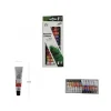 SET DI 12 TEMPERE GOUACHE PER PITTURA ARTISTICA IN TUBETTI COLORI DA 12ML SCUOLA