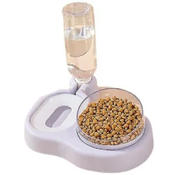 SET DISTRIBUTORE 2IN1 ALIMENTATORI AUTOMATICI ACQUA ALIMENTI CIOTOLE CANI GATTI