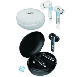 SET DOPPIO AURICOLARE BLUETOOTH 10M TOUCH CON BOX DI RICARICA SPORTIVI TWS-ZGB