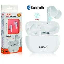 SET DOPPIO AURICOLARE IN-EAR BLUETOOTH WIRELESS 10 M CON COMANDI TOUCH LED TWS66