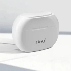 SET DOPPIO AURICOLARE IN-EAR BLUETOOTH WIRELESS 10 M CON COMANDI TOUCH LED TWS66