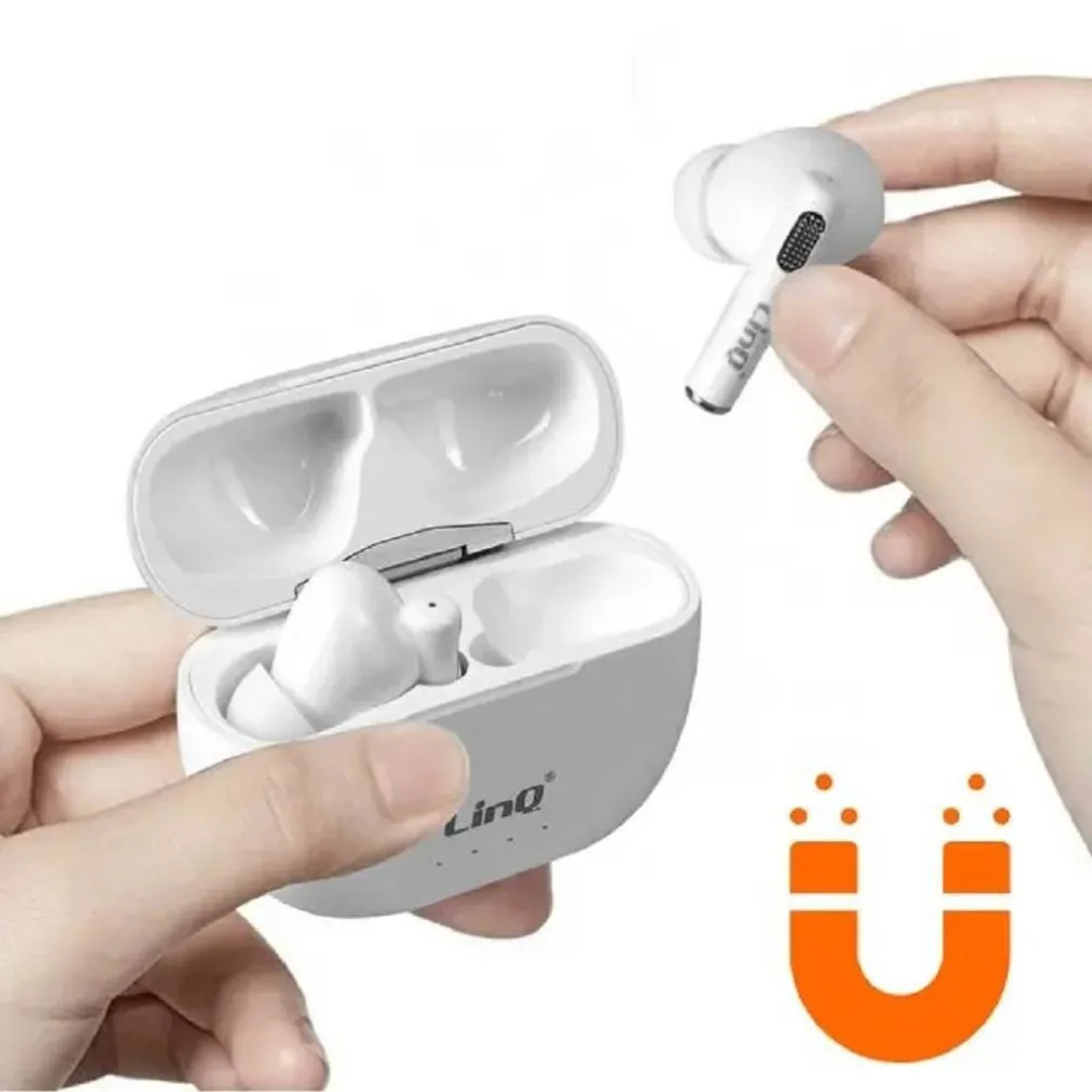 SET DOPPIO AURICOLARE IN-EAR BLUETOOTH WIRELESS 10 M CON COMANDI TOUCH LED TWS66