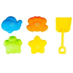 SET FORMINE GIOCHI MARE 5 PEZZI CON PALETTA SPIAGGIA SABBIA PER BAMBINI 6560006