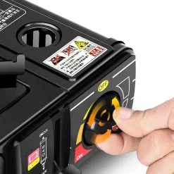 SET FORNELLO A GAS DA CAMPEGGIO IN VALIGETTA A DOPPIA FUNZIONE CARTUCCE INTERNE BOMBOLA