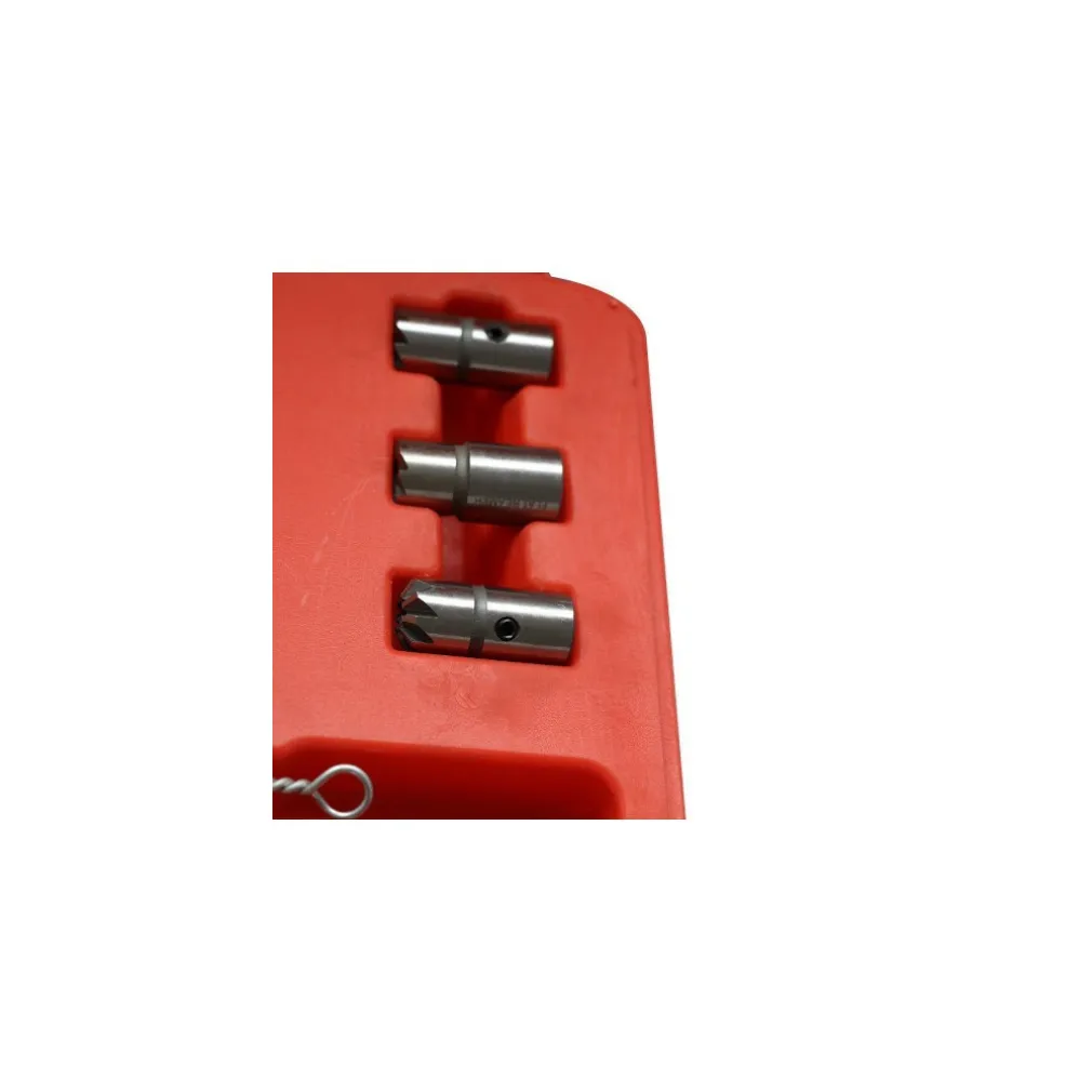 SET FRESE PULIZIA SEDE INIETTORI E SEDE CANDELETTE MOTORI AUTO 22 PZ VALIGETTA