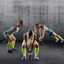 SET 6IN1 MULTIFUNZIONE PESO 25KG MANUBRI CON BILANCIERE E KETTLEBELL COMPONIBILE