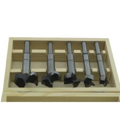 SET KIT 5 FRESE FRESA PUNTE PER PANTOGRAFO VERTICALE LEGNO 8mm 15/20//25/30/35