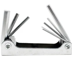 SET KIT CHIAVINI TORX 8 IN 1FORATI TASCABILI PIEGHEVOLE T9 a T40