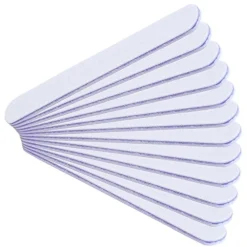 SET LIME PER UNGHIE 100/180 GRANA DOPPIA PER RICOSTRUZIONE NAIL ART GEL MANICURE