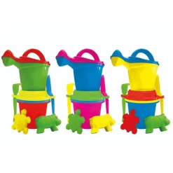 SET MARE SECCHIELLO INNAFFIATOIO FORMINE GIOCATTOLI BAMBINI VARI COLORI 000139A