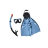 SET MASCHERA BOCCAGLIO PINNE DA SNORKELING BLACKSEA PER ADULTI IMMERSIONI 25045