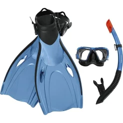 SET MASCHERA BOCCAGLIO PINNE DA SNORKELING BLACKSEA PER ADULTI IMMERSIONI 25045