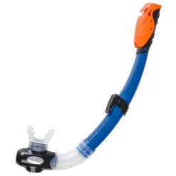 SET MASCHERA IN VETRO CON BOCCAIO PER IMMERSIONI SNORKELING SUB MARE PISCINA BLU