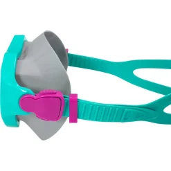 SET MASCHERA PER SNORKELING CON BOCCAGLIO PER BAMBINI 7-14 ANNI COLORI ASS 24025
