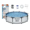 SET PISCINA FUORI TERRA ROTONDA STEEL PRO MAX 366X76CM 6473LT POMPA FILTRO 56416