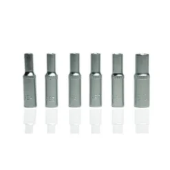 SET 7PZ 6 CHIAVI BUSSOLA TORX 1/4