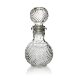 SET 6PZ BOTTIGLIA BOTTIGLIETTA 17 CM 250ML VETRO MULTIUSO ERMETICA DELUXE 773068