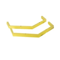 SET 6PZ CERCHI ESAGONALI PER ALLENAMENTO AGILITÀ ESERCIZI PALESTRA OSTACOLI 40CM