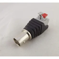 SET 2PZ CONNETTORE ADATTATORE BNC FEMMINA 220V TELECAMERA VIDEOSORVEGLIANZA C-045