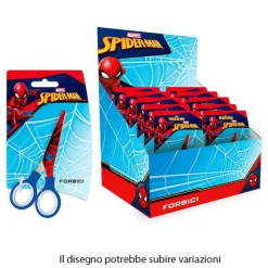 SET 24PZ FORBICI SCUOLA DECORO SPIDERMAN PER SCUOLA TEMPO LIBERO CANCELLERIA BAMBINI 961532