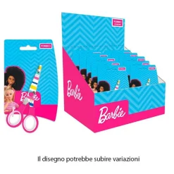 SET 24PZ FORBICI SCUOLA DECORO BARBIE PER SCUOLA TEMPO LIBERO CANCELLERIA BAMBINE 961488