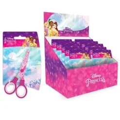 SET 24PZ FORBICI SCUOLA DECORO PRINCIPESSE SCUOLA TEMPO LIBERO CANCELLERIA BAMBINE 961525