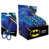 SET 24PZ FORBICI SCUOLA DECORO BATMAN PER SCUOLA TEMPO LIBERO CANCELLERIA BAMBINI 961563