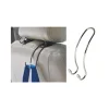 SET 2PZ GANCI SEDILE AUTO POGGIATESTA UNIVERSALE METALLO SUPPORTO BAGAGLI MANIGLIA BORSE