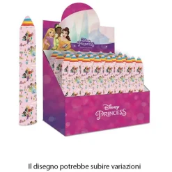 SET 24PZ GOMMA PER CANCELLARE A FORMA DI MATITA GIGANTE PRINCIPESSE REGALO BAMBINE 960986