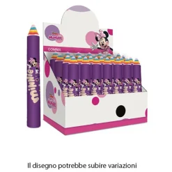 SET 24PZ GOMMA PER CANCELLARE A FORMA DI MATITA GIGANTE MINNIE REGALO BAMBINE 960979