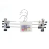 SET 3PZ GRUCCE PER PANTALONI GONNE IN ACCIAIO 30CM APPENDIABITI VESTITI CON CLIP 79334