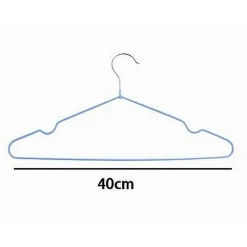 SET 5PZ GRUCCE STAMPELLE APPENDIABITI ANTISCIVOLO VESTITI 40CM VARI COLORI 10457